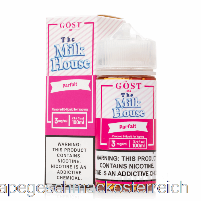 Parfait – The Milk House – Gost Vapor – 100 Ml, 0 Mg Vape-Geschmack